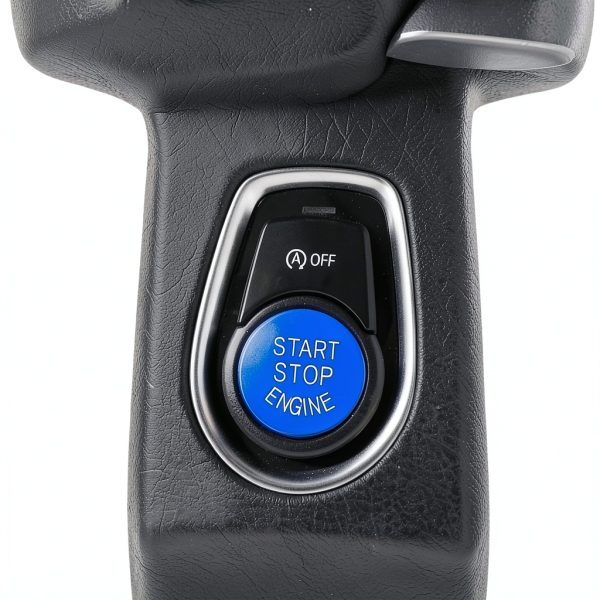 Angelguoguo Start Stop Button for BMW ABS Matte Black-2