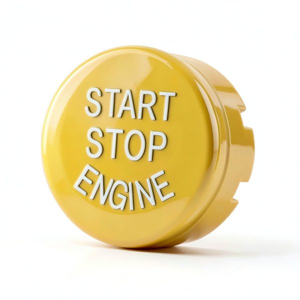 Start Stop Button Angelguoguo BMW Push Button Switch Matte Black-3