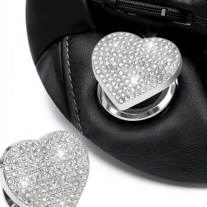 IHOTDER Bling Push Start Button Cover - Colorful Aluminum Design-0
