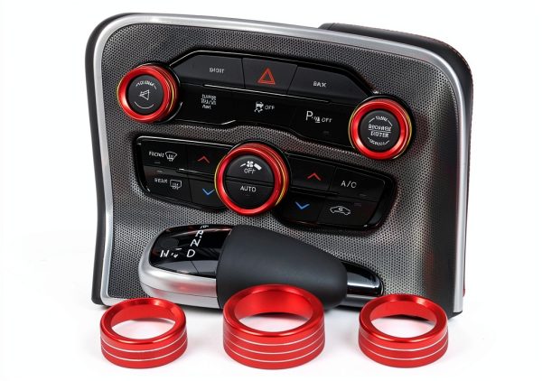 Voodonala CNC Aluminum Switch Cover for Dodge Challenger & Charger-0