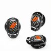 YOSRTER Push Button Switch Cover Aluminum Alloy Red Trim 1.57in-5