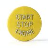 Start Stop Button Angelguoguo BMW Push Button Switch Matte Black-4