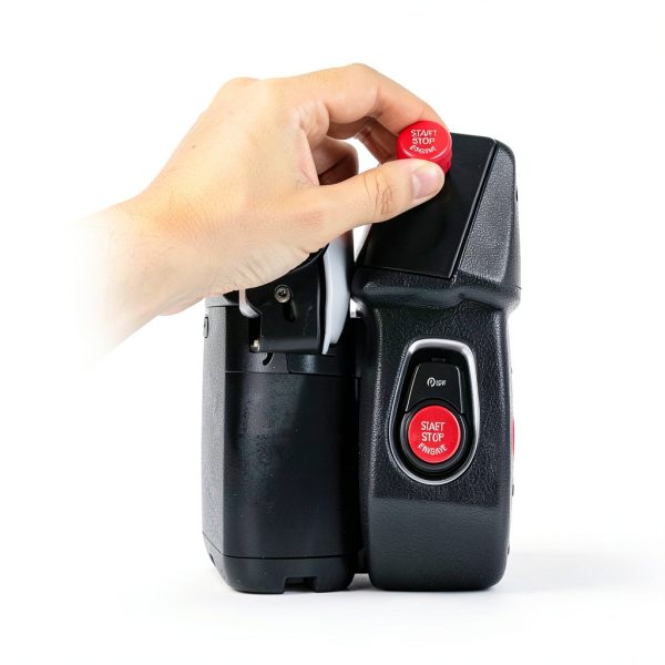 BMW Start Stop Button Red Sporty Switch by Jaronx for 1-7 Series-3
