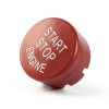 BMW Start Stop Button Angelguoguo Switch Matte Red ABS Durable-2
