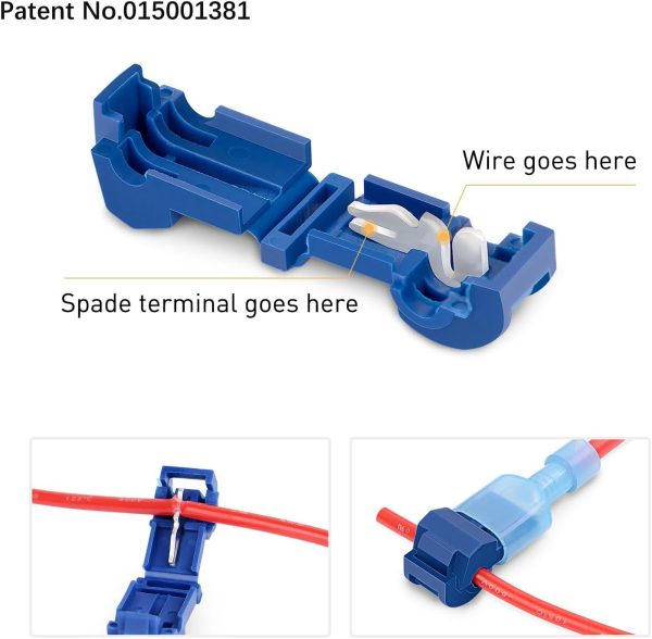 12V-220V/10A SPST Paste Switch - Gebildet Water Drop with 1m Wire-1